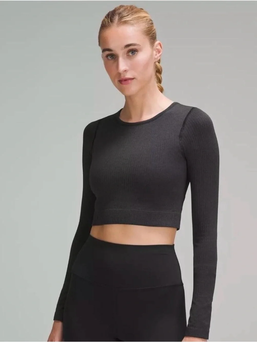 Lululemon Black Ebb to Street Long Sleeve